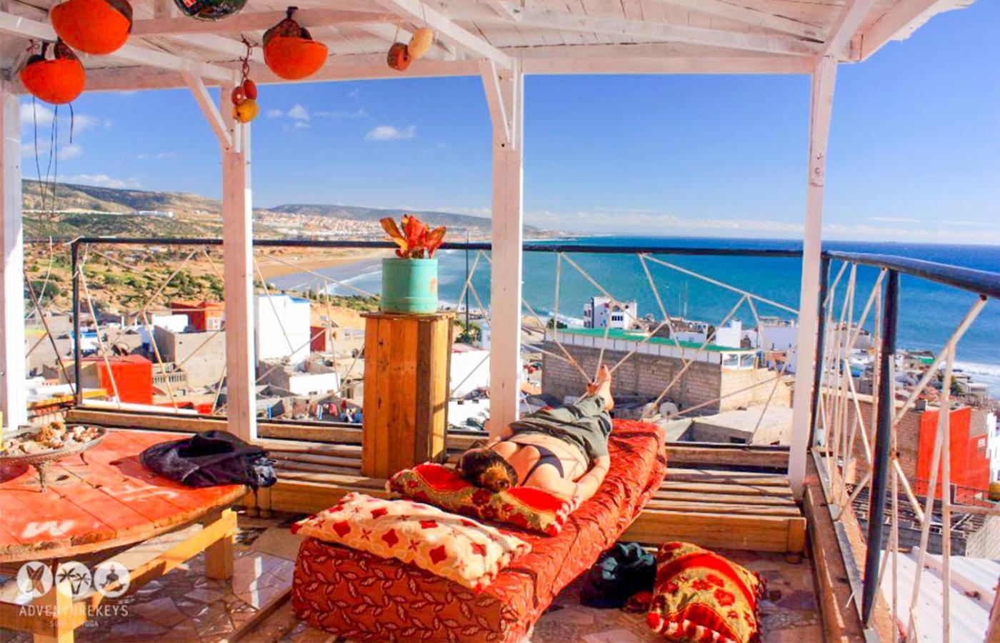 Bed and Breakfast Adventurekeys Surf Yoga Cowork Taghazout Exterior foto